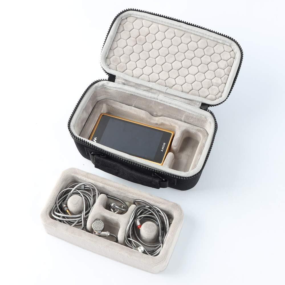 Carrying Case Storage Box for iRiver SP2000T SP2000 SP1000 SP1000M SP1000+AMP SE200 SE180 SE100 SR25 SR15 for iBasso DX320 DX300 DX220 DX200 DX160 DX150 for Cayin N8 N6ii