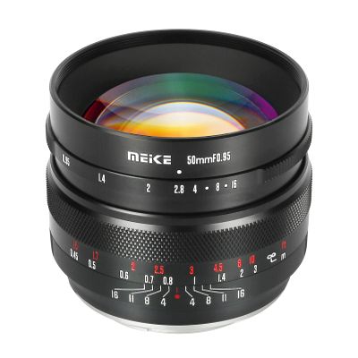 Meike 50mm F0.95 Large Aperture Wide Angle Lens Manual Focus Lens Compatible with Fujifilm X Mount Mirrorless Camera X-T3 X-H1 X-Pro2 X-E3 X-T1 X-T2 X-T4 X-T10 X-T20 X-T200 X-A2 X-E2 X-E1 X30 X70
