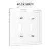Funny Kids Game 2 Gang Double Toggle Light Switch Cover Decorative Wall Plate Electrical Faceplate for Bathroom Home Bedroom House Decor 5" x 4.9 Oversized view 4