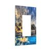 Sea Beach Seascape 1 Gang Rocker/Decora Outlet Light Switch Wall Plate Cover Faceplate Decorative Electrical for Bathroom Home Living Room Bedroom Decorate 5" x 3 view 2