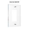 Sea Beach Seascape 1 Gang Rocker/Decora Outlet Light Switch Wall Plate Cover Faceplate Decorative Electrical for Bathroom Home Living Room Bedroom Decorate 5" x 3 view 4