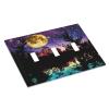 Mountain Moon Starry 3 Gang Triple Toggle Light Switch Wall Plate Cover Decirative Electrical Faceplate Switchplate for Bathroom Home Decorate 6.7" x 4.8 Large Jumbo Size view 3