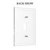 Mountain Starry Moon 1 Gang Light Switch Plate Decorative Single Toggle Wall Plate Cover Electrical Switchplate Faceplate for Bathroom Bedroom Room Decorate 5" x 3 Jumbo Size view 4
