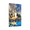 Sea Beach Seascape 1 Gang Light Switch Plate Decorative Single Toggle Wall Plate Cover Electrical Switchplate Faceplate for Bathroom Bedroom Room Decorate 5" x 3 Jumbo Size view 2