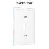 Sea Beach Seascape 1 Gang Light Switch Plate Decorative Single Toggle Wall Plate Cover Electrical Switchplate Faceplate for Bathroom Bedroom Room Decorate 5" x 3 Jumbo Size view 4