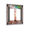 Tropical Summer Beach Sunset 2 Gang Double Rocker/Decora Light Switch Cover Decorative Outlet Wall Plate Electrical Faceplate Bathroom Home Bedroom Decor Screwless 4.7" x 4.6 view 2