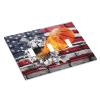 Basketball Sport American Flag 3 Gang Triple Toggle Light Switch Wall Plate Cover Decirative Electrical Faceplate Switchplate for Bathroom Home Decorate 6.7" x 4.8 Large Jumbo Size view 3