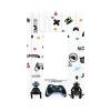 Funny Teen Kids Boys Playing Gaming Gamer Single Decorator Light Switch Cover Video Game Playroom Controller 1 Gang Rocker/GFCI Wall Plate Outlet Cover Decorative Face Switchplate for Dimmer, USB view 1