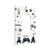 Funny Teen Kids Boys Playing Gaming Gamer Single Decorator Light Switch Cover Video Game Playroom Controller 1 Gang Rocker/GFCI Wall Plate Outlet Cover Decorative Face Switchplate for Dimmer, USB view 2