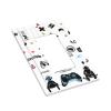Funny Teen Kids Boys Playing Gaming Gamer Single Decorator Light Switch Cover Video Game Playroom Controller 1 Gang Rocker/GFCI Wall Plate Outlet Cover Decorative Face Switchplate for Dimmer, USB view 3