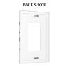 Funny Teen Kids Boys Playing Gaming Gamer Single Decorator Light Switch Cover Video Game Playroom Controller 1 Gang Rocker/GFCI Wall Plate Outlet Cover Decorative Face Switchplate for Dimmer, USB view 4