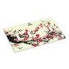 Flower Blossom 4 Gang Light Switch Cover Decorative Quad Toggle Wall Plate Decorative Electrical Faceplate for Bathroom Home Bedroom Decorate Large Size 8" x 4.5 view 3