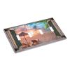 Tropical Summer Beach Sunset 4 Gang Light Switch Cover Decorative Quad Toggle Wall Plate Decorative Electrical Faceplate for Bathroom Home Bedroom Decorate Large Size 8" x 4.5 view 3