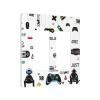 Funny Kids Game 2 Gang Double Rocker/Decora Light Switch Cover Decorative Outlet Wall Plate Electrical Faceplate Bathroom Home Bedroom Decor Screwless 4.7" x 4.6 view 2