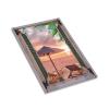 Tropical Summer Beach Sunset 1 Gang Light Switch Cover No Decive Blank Wall Plate Decorative Switchplate for Bathroom Home Bedroom Decorate 5" x 3 Oversize view 3