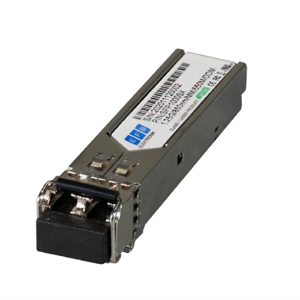 EFB SFP Module 1.25G SFP SM 1310nm FP 20KM LC DDM, Compatible with Cisco GLC-LH-SMD