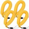 AngleKai 4 Pack Waterproof Camera Floats, Floating Camera Strap, Portable Waterproof Float Strap for Underwater Floating Wrist Strap (Yellow) view 1