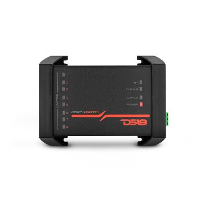 DS18 DSP4.8BTM 4-Channel in and 8-Channel Out Digital Sound Processor with Bluetooth Connectivity - Water Resistant