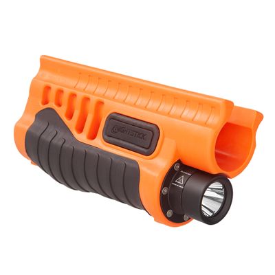 Nightstick SFL-14WL Shotgun Forend Light - 1200 Lumens Forend Light for Remington 870 - IP-X7 Waterproof Impact & Chemical Resistant - 2 CR123 Batteries - Less Lethal Orange