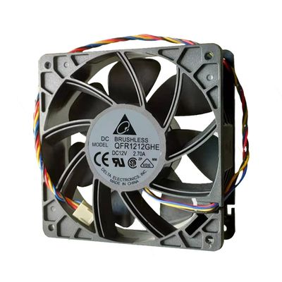 12cm High Speed Cooling Fan 120mm QFR1212GHE 6000RPM DC12V Connector CPU Axial Cooler Fans Industrial