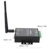 HF-2211 Serial to Ethernet Converter Device Server RS232 RS485 RS422 to WiFi Network Module with Wide 5-36VDC Input view 2