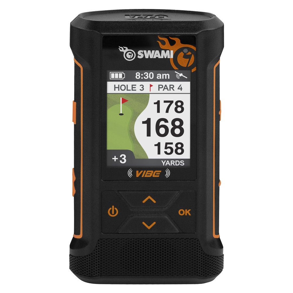 Swami Vibe Golf GPS - Golf GPS Bluetooth Speaker Combo,Lime