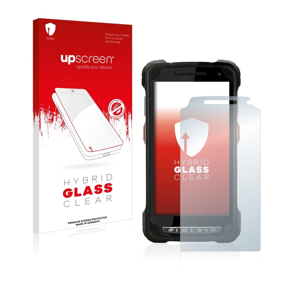 upscreen Screen Protector Film compatible with Point Mobile PM80-9H Glass Protection, Extreme Scratch Resistant