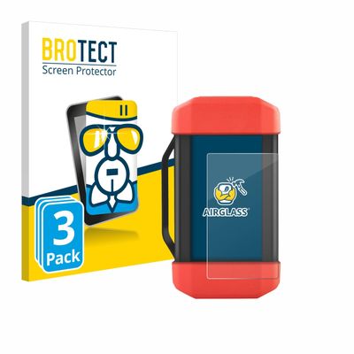 brotect Glass Screen Protector Film Compatible with Launch SRDs SmartLink (3 Pack) - Glass-Foil 9H Protection [Scratch Resistant, High Clarity]