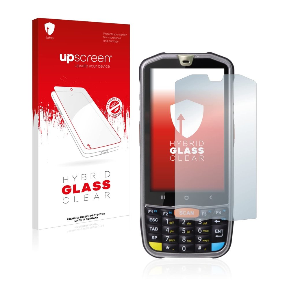 upscreen Screen Protector Film compatible with Point Mobile PM67-9H Glass Protection, Extreme Scratch Resistant
