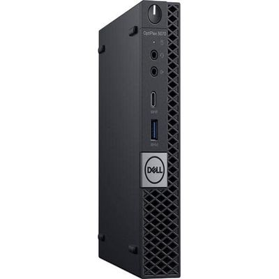 Dell Optiplex 5070 Micro Desktop, Intel Core i5-9500T 2.2GHz 6-core CPU, 16GB DDR4 RAM, 512GB Solid State Drive (SSD), Windows 11 Pro (Renewed)