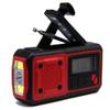 Kaito Voyager KA368 Digital Emergency Radio - AM/FM NOAA Weather Alert 4-Way Powered Solar Crank Radio Receiver with LED Flashlight and USB 4,000 mAh Mobile Phone Charger (Red) view 1