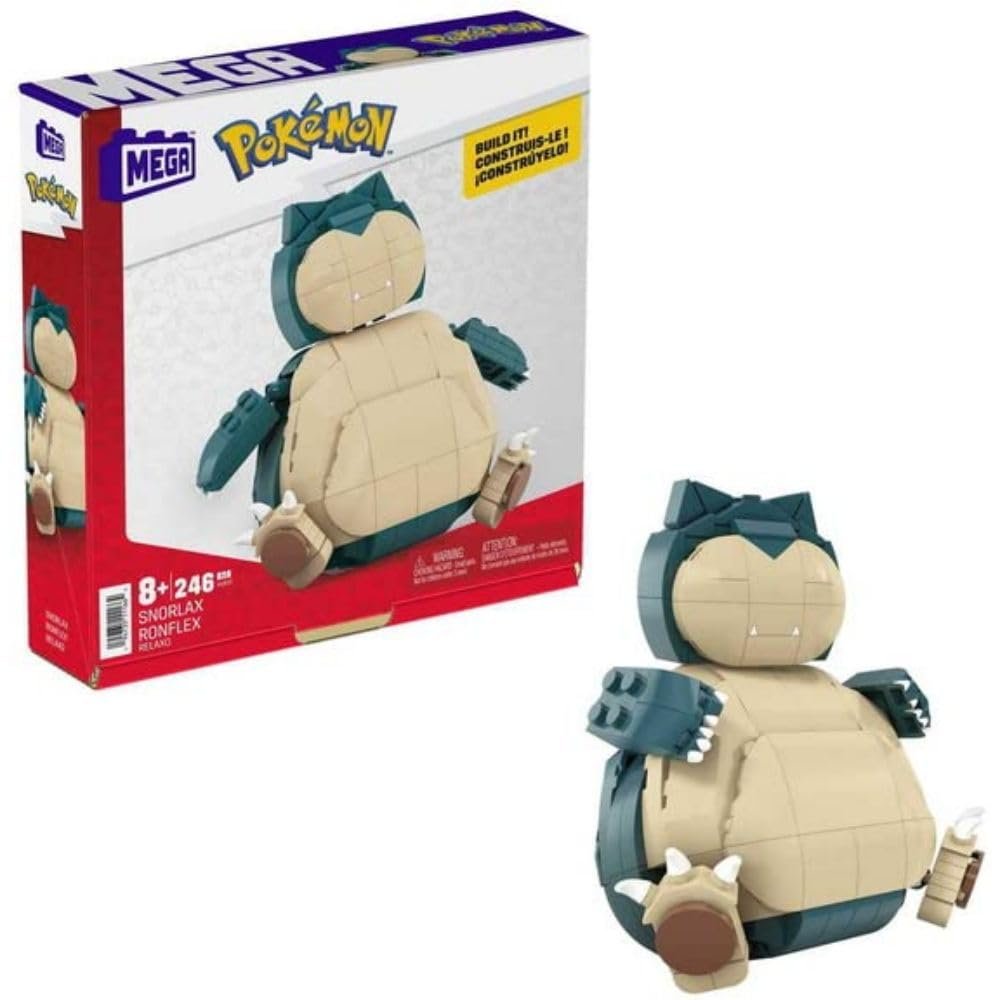 Mattel MEGA - Pokmon Snorlax Building Set (HLB70)
