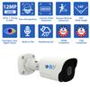 GW Security 8 Channel NVR UltraHD 12MP 6K Face/Human/Vehicle Detection PoE Security Camera System with 4 x 6K 12MP IP Microphone Outdoor/Indoor Smart AI Bullet Cameras, Color Night Vision view 2