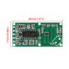 DWEII 12PCS RCWL-0516 Motion Detection Sensor, Microwave Radar Sensor, Switch Module, for Arduino ESP8266 Nodemcu Wemos, for Raspberry PI, for Human Rat Cat Detector, Detection Distance 5-7m view 4