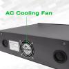 16 Gauge Heavy Duty DVR/NVR Security Lock Box with Cooling Fan  21 x 21 x 8 (Black)  Wall or Floor Mount for Enhanced Protection (Note: 189 Characters) view 3