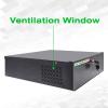 16 Gauge Heavy Duty DVR/NVR Security Lock Box with Cooling Fan  21 x 21 x 8 (Black)  Wall or Floor Mount for Enhanced Protection (Note: 189 Characters) view 4