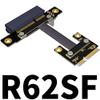 QJJ Mini-pcie to PCI Express 3.0 x4 Extender Adapter Turn 180 90 270 Degree (30cm, R62SR) view 2