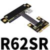 QJJ Mini-pcie to PCI Express 3.0 x4 Extender Adapter Turn 180 90 270 Degree (30cm, R62SR) view 4