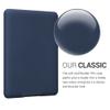 kwmobile Case Compatible with Amazon Kindle Paperwhite - TPU e-Reader Back Cover - (for 2017 and Older) Dark Blue view 3
