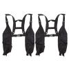 2 Pack Radio Shoulder Harness Holster Chest Holder Universal Vest Rig for Police Firefighter Two Way Radio Search Rescue Essentials view 1