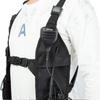 2 Pack Radio Shoulder Harness Holster Chest Holder Universal Vest Rig for Police Firefighter Two Way Radio Search Rescue Essentials view 3