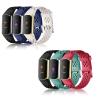 6 Pack Band Compatible with Fitbit Charge 5 Bands Women Men - Breathable Sport Band Soft Waterproof Replacement Wristbands Strap for Fitbit Charge 5 Advanced Fitness Tracker, 3 Pack view 1