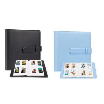2 Pcs 256 Photos Album for Fujifilm Instax Mini Camera/Polaroid 2x3 Pictures, 2x3 Photo Album Book for Fujifilm Instax Mini 11 9 90 70 40 8 Instant Camera, Polaroid Snap PIC-300 Z2300 Camera