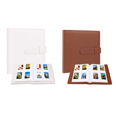 2 Pcs 256 Photos Album for Fujifilm Instax Mini Camera/Polaroid 2x3 Pictures, 2x3 Photo Album Book for Fujifilm Instax Mini 11 9 90 70 40 8 Instant Camera, Polaroid Snap PIC-300 Z2300 Camera