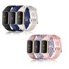 6 Pack Band Compatible with Fitbit Charge 5 Bands Women Men - Breathable Sport Band Soft Waterproof Replacement Wristbands Strap for Fitbit Charge 5 Advanced Fitness Tracker, 3 Pack view 1