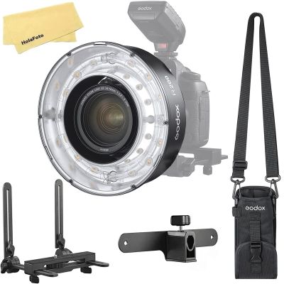 Godox R200 Macro Ring Flash Head for Godox AD200 Pro Godox AD200 Pocket Flash,5800200K 200Ws High Power for Outdoor Portrait Shooting Wedding Shooting,Fashion Photography,Jewelry Photography,Ect