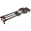 Desktop Video Carbon Fiber Camera Slider Track Stabilizer Rail for Filmmake Panning Follow Focus view 2