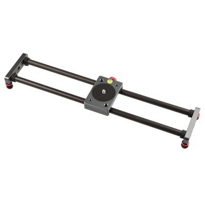16inch Mini Carbon Fiber Rail Rods, Table Top Video Camera Slider for Handphone DSLR Up to 5kg