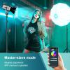 GVM 150W LED Video Light 2700K~7500K RGB Video Light Photography Studio Light Kit with Lantern Softbox & Stand, CRI97+TLCI97 with 8 Lighting Effects+Custom Effects for Outdoor Shoot YouTube Videos view 2