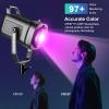 GVM 150W LED Video Light 2700K~7500K RGB Video Light Photography Studio Light Kit with Lantern Softbox & Stand, CRI97+TLCI97 with 8 Lighting Effects+Custom Effects for Outdoor Shoot YouTube Videos view 3